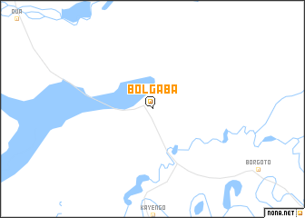 map of Bolgaba