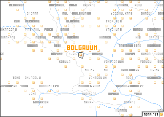 map of Bolgau\