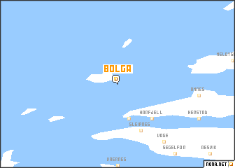 map of Bolga