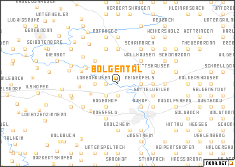 map of Bölgental