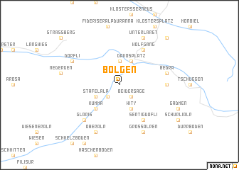 map of Bolgen