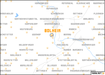 map of Bolheim