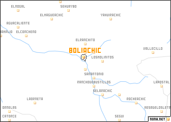 map of Boliachic