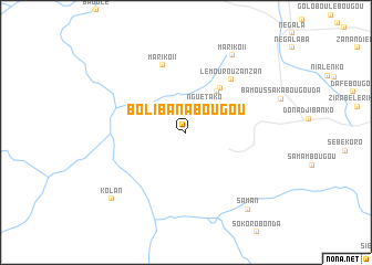 map of Bolibanabougou