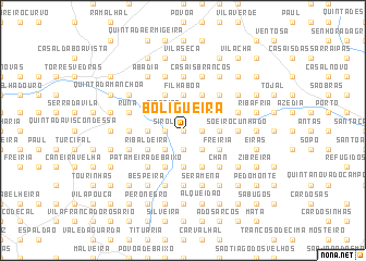 map of Boligueira
