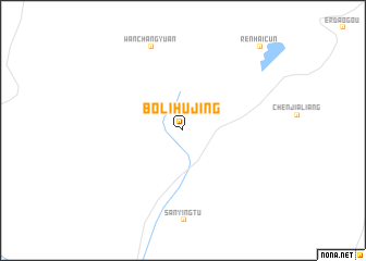 map of Bolihujing