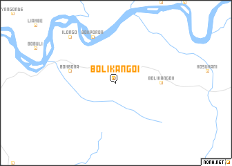 map of Bolikango I