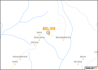 map of Bolima