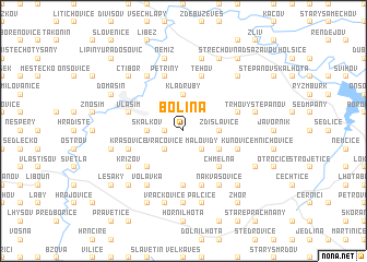 map of Bolina