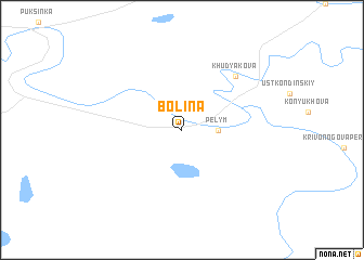 map of Bolina