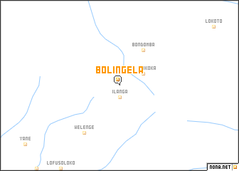 map of Bolingela