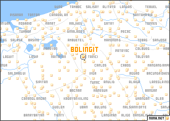 map of Boliñgit