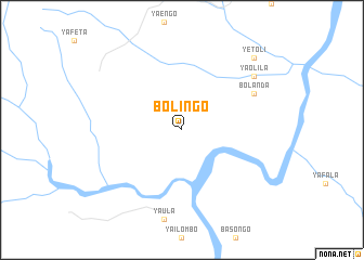 map of Bolingo