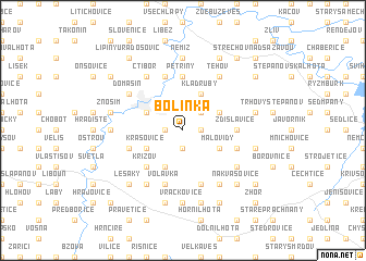 map of Bolinka