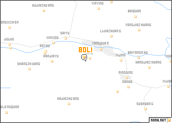 map of Boli