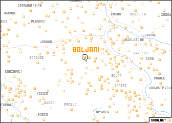 map of Boljani