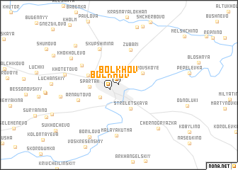 map of Bolkhov