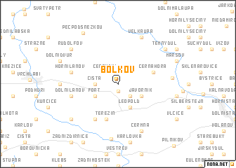 map of Bolkov