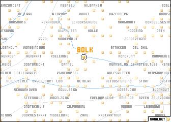 map of Bolk