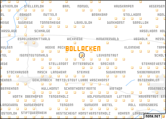 map of Bollacken