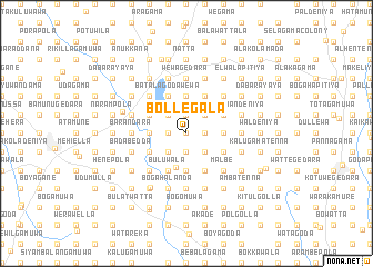 map of Bollegala