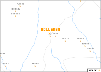 map of Bollemba