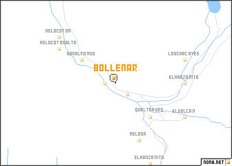 map of Bollenar