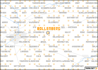 map of Bollenberg