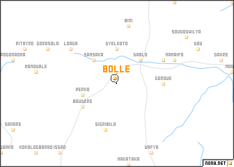 map of Bollé