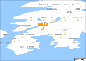 map of Bolle