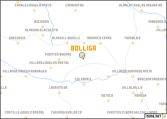 map of Bólliga