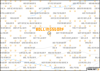 map of Böllingsdorf