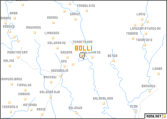 map of Bolli