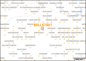 map of Bollstadt