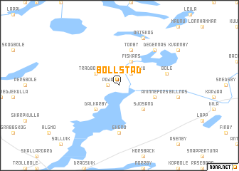 map of Bollstad