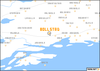 map of Bollstad