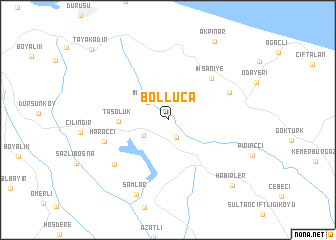 map of Bolluca