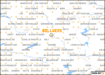 map of Bollwerk