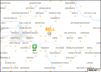 map of Boll