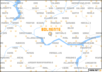 map of Bolmente