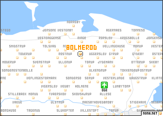 map of Bolmerod