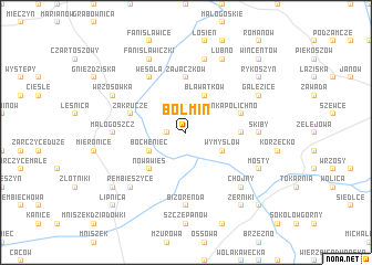 map of Bolmin