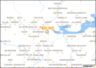 map of Bolmir