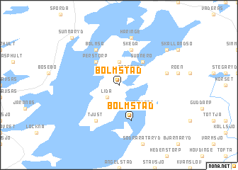 map of Bolmstad