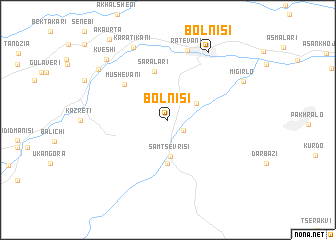 map of Bolnisi