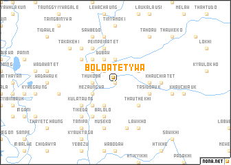 map of Bolo-atetywa