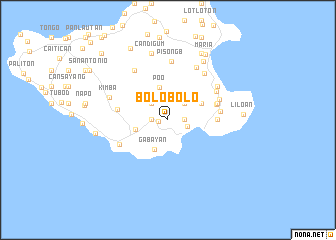 map of Bolobolo