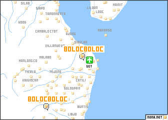 map of Bolocboloc