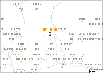 map of Bôlô Daô