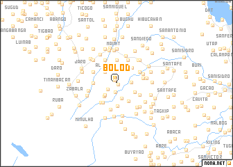 map of Bolod